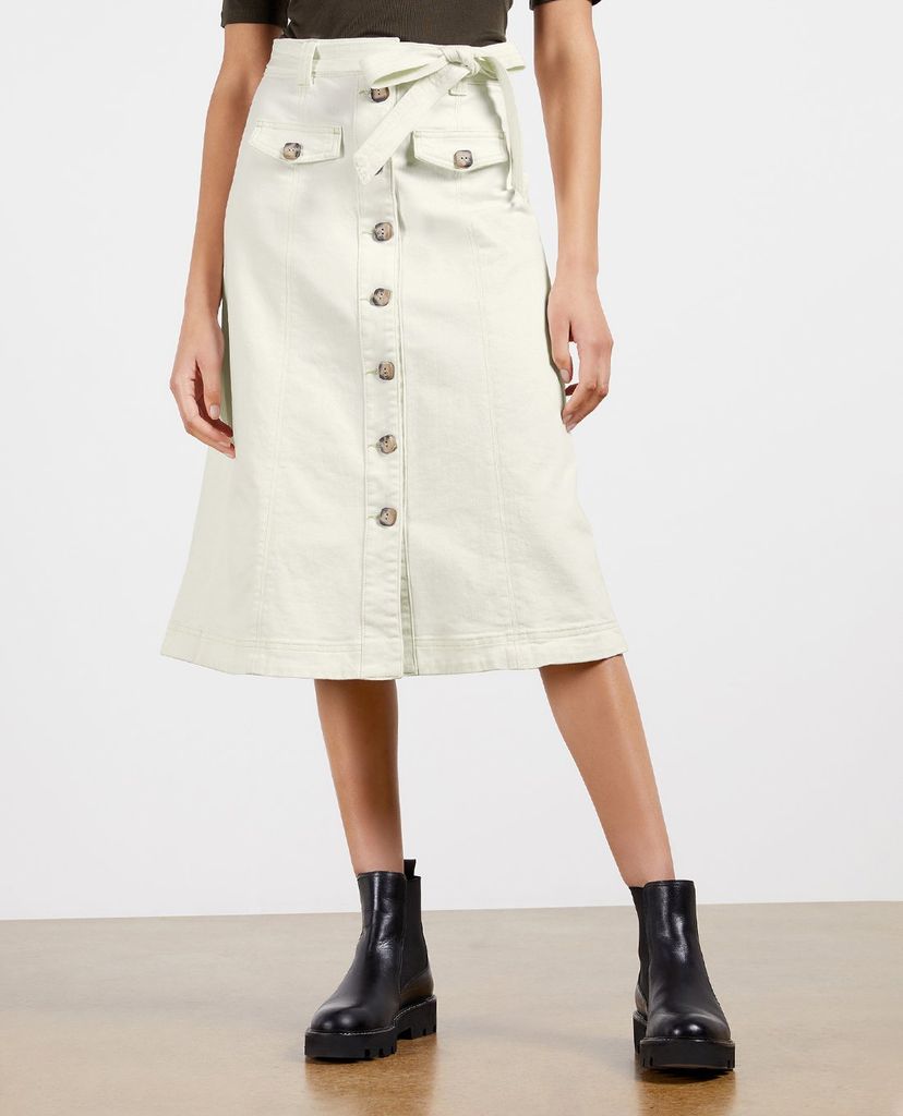 TED BAKER - Chân váy midi phối nút cài Xandra