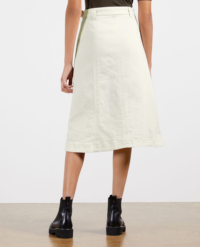 TED BAKER - Chân váy midi phối nút cài Xandra