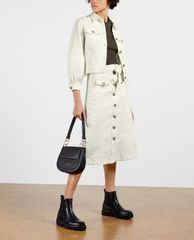 TED BAKER - Chân váy midi phối nút cài Xandra