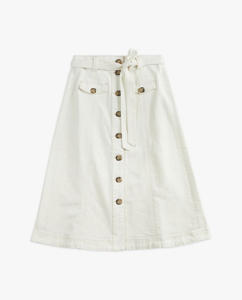 TED BAKER - Chân váy midi phối nút cài Xandra
