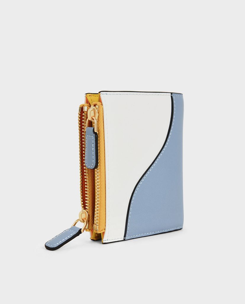 CHARLES & KEITH - Ví nữ phom vuông Top Zip
