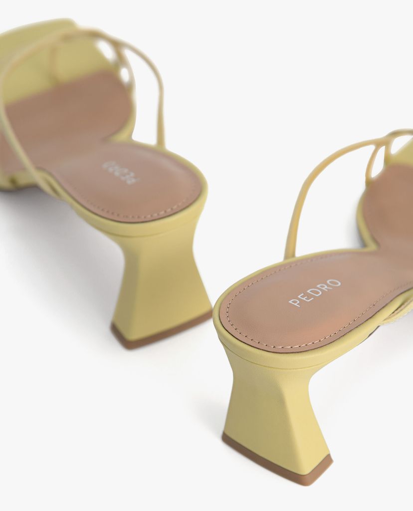 PEDRO - Giày sandals cao gót hở mũi quai mảnh xỏ ngón thời trang