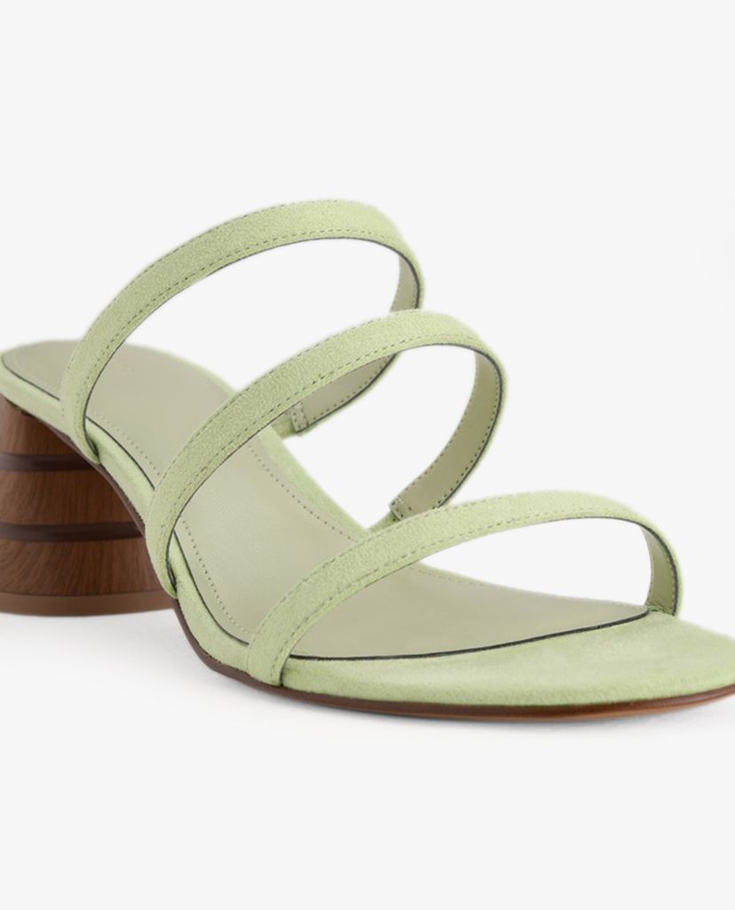PEDRO - Giày cao gót quai ngang đế trụ Strappy