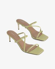 PEDRO - Giày cao gót hở mũi quai mảnh Pearlised Strappy