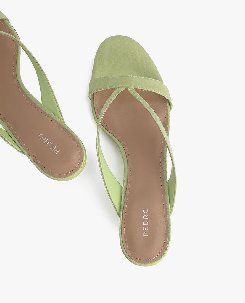 PEDRO - Giày đế xuồng hở mũi Strappy Slip On
