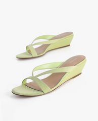 PEDRO - Giày đế xuồng hở mũi Strappy Slip On