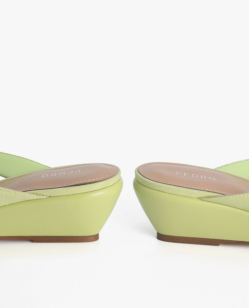 PEDRO - Giày đế xuồng hở mũi Strappy Slip On