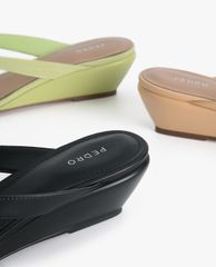 PEDRO - Giày đế xuồng hở mũi Strappy Slip On
