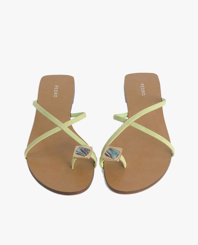 PEDRO - Giày sandals nữ xỏ ngón Marbled Toe Loop