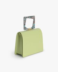 PEDRO - Túi xách tay nữ chữ nhật Acrylic Handle