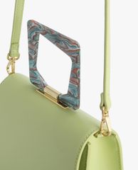 PEDRO - Túi xách tay nữ chữ nhật Acrylic Handle