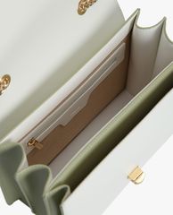 PEDRO - Túi đeo vai nữ chữ nhật nắp gập Croc Effect