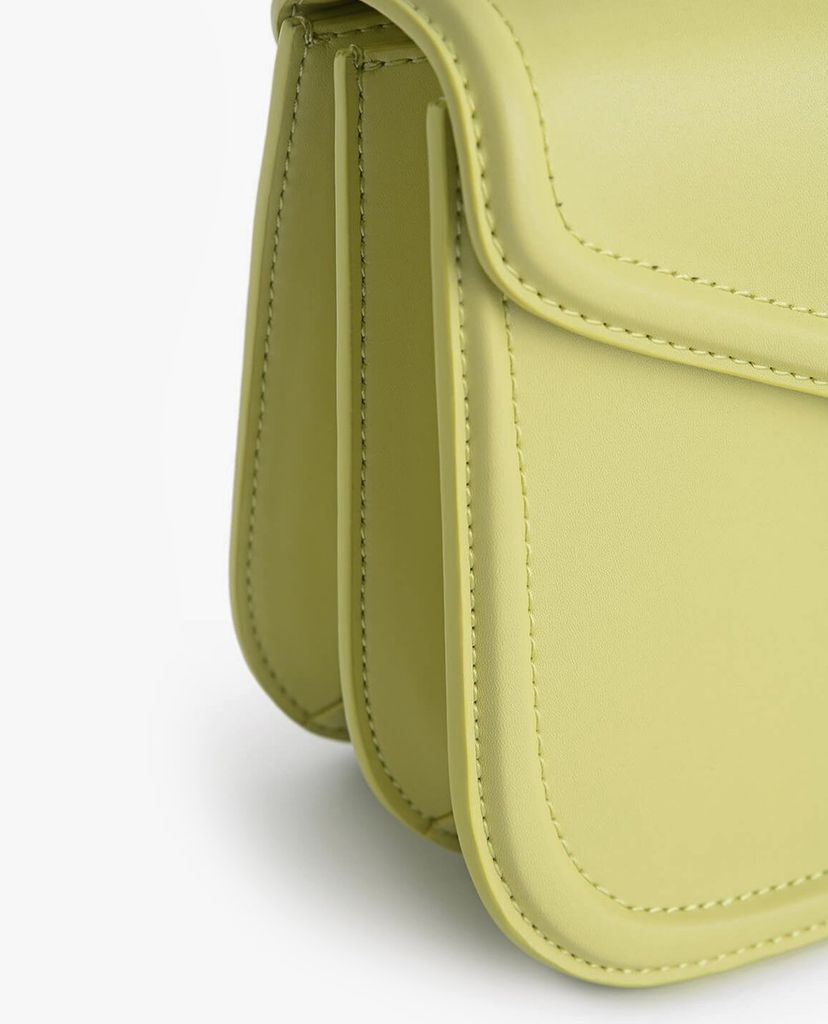 PEDRO - Túi đeo chéo nữ chữ nhật nắp gập Leather
