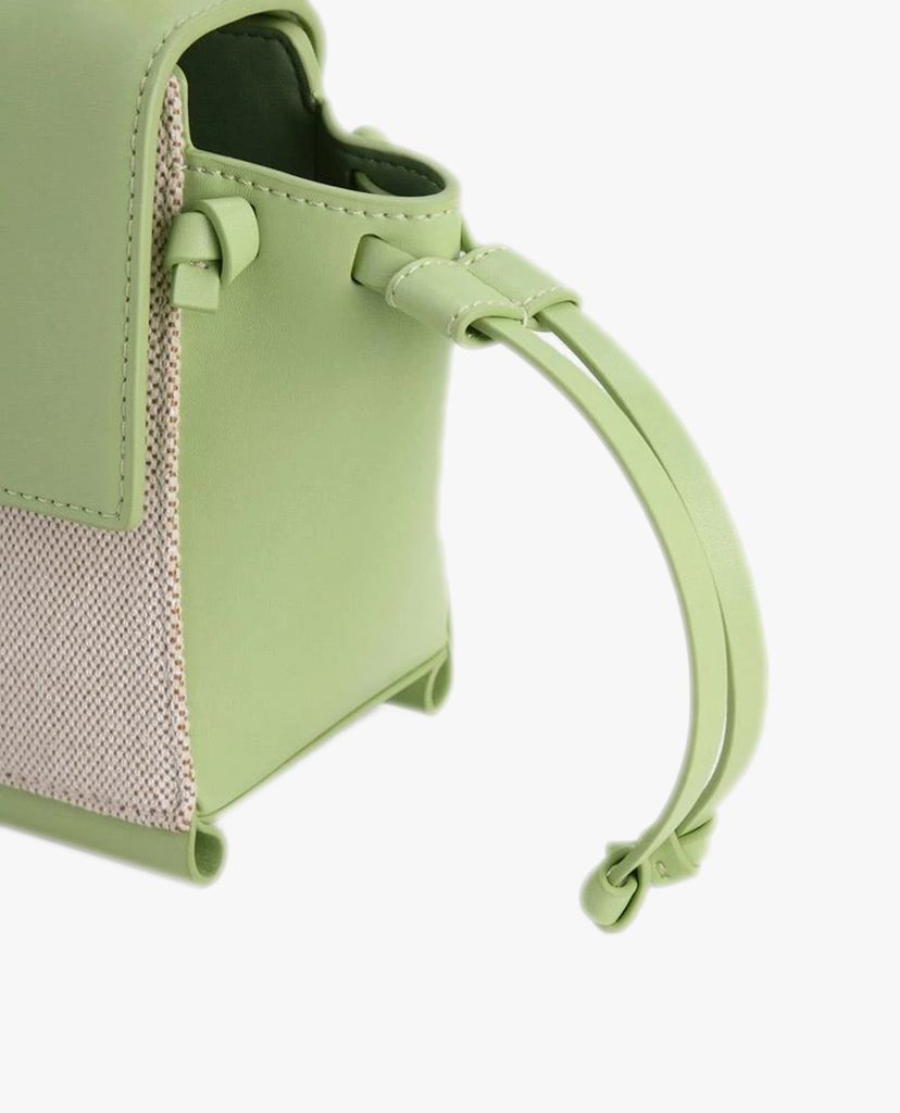 PEDRO - Túi đeo chéo nữ nắp gập Tweed Two Tone