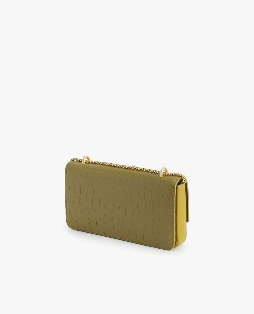 PEDRO - Ví cầm tay da nữ chữ nhật nắp gập Textured