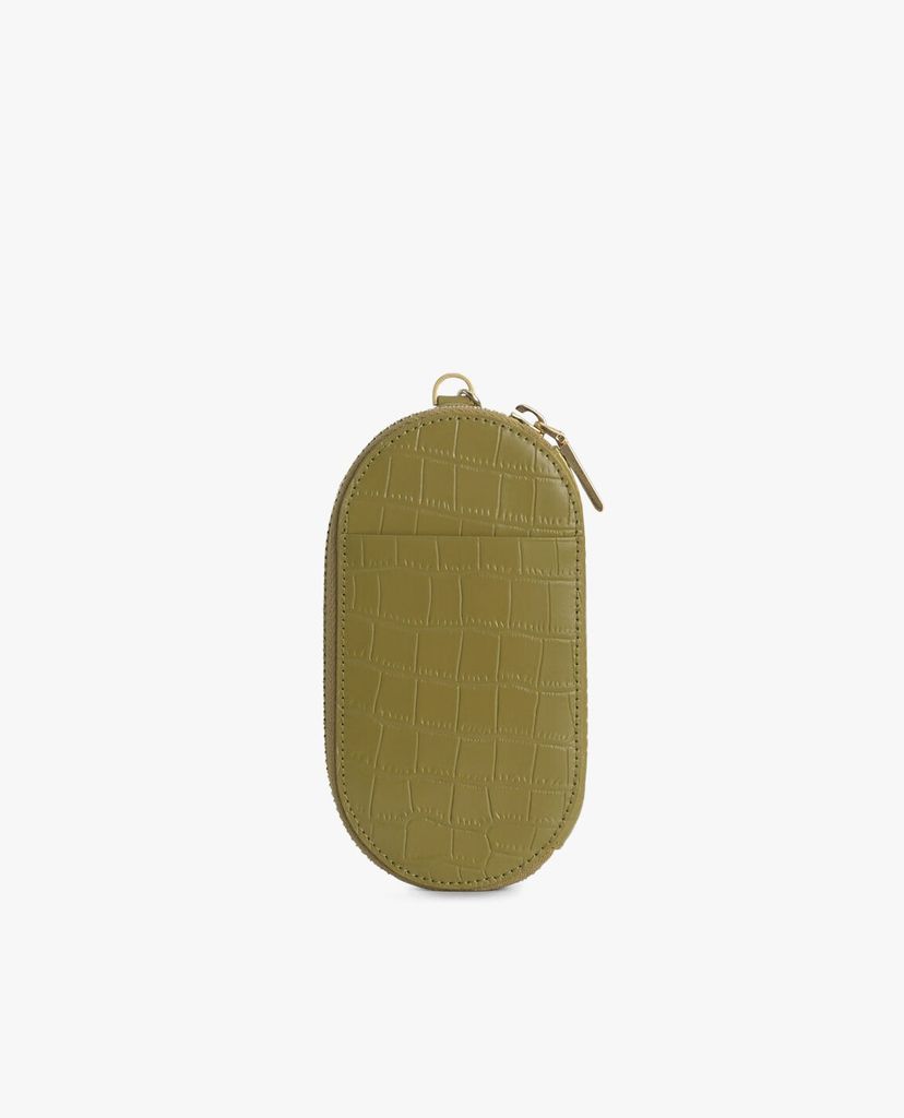 PEDRO - Ví nữ hình bầu dục Textured Leather