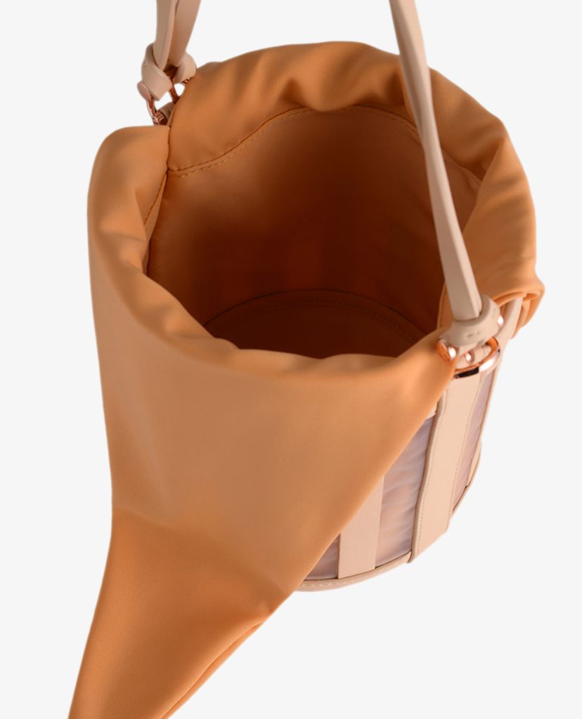 PEDRO - Túi rút dây hình trụ Striped Bucket