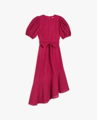 TED BAKER - Đầm midi ngắn tay lệch tà Belllaa
