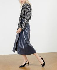 TED BAKER - Áo kiểu nữ cổ V tay dài Caarina