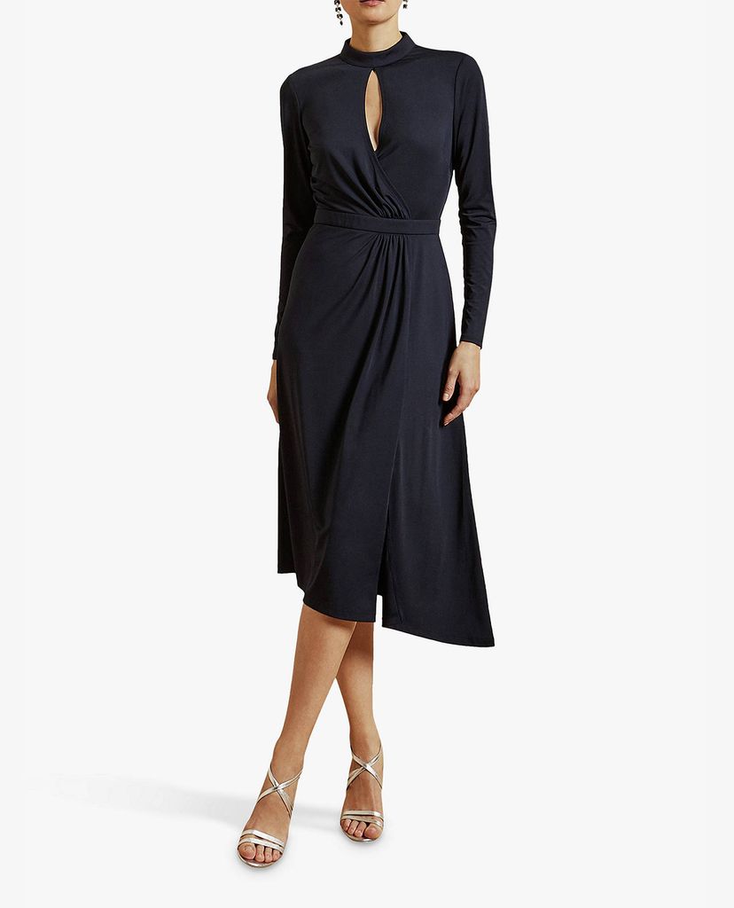 TED BAKER - Đầm midi tay dài cổ trụ Astrrid