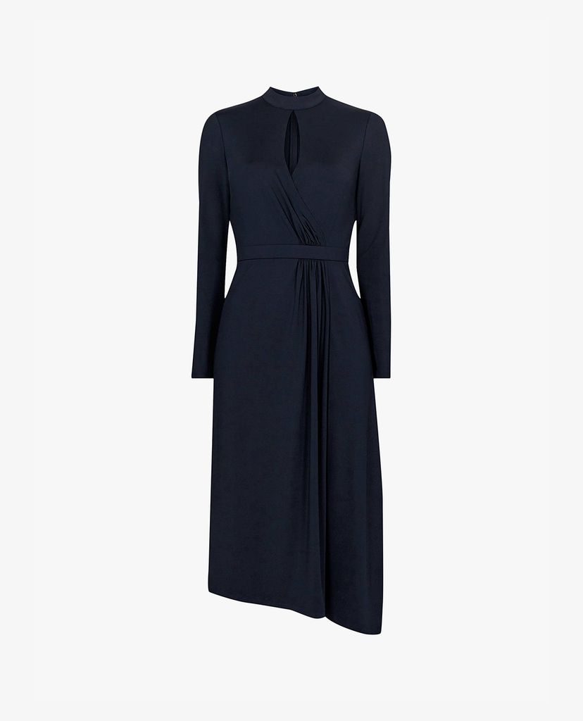 TED BAKER - Đầm midi tay dài cổ trụ Astrrid