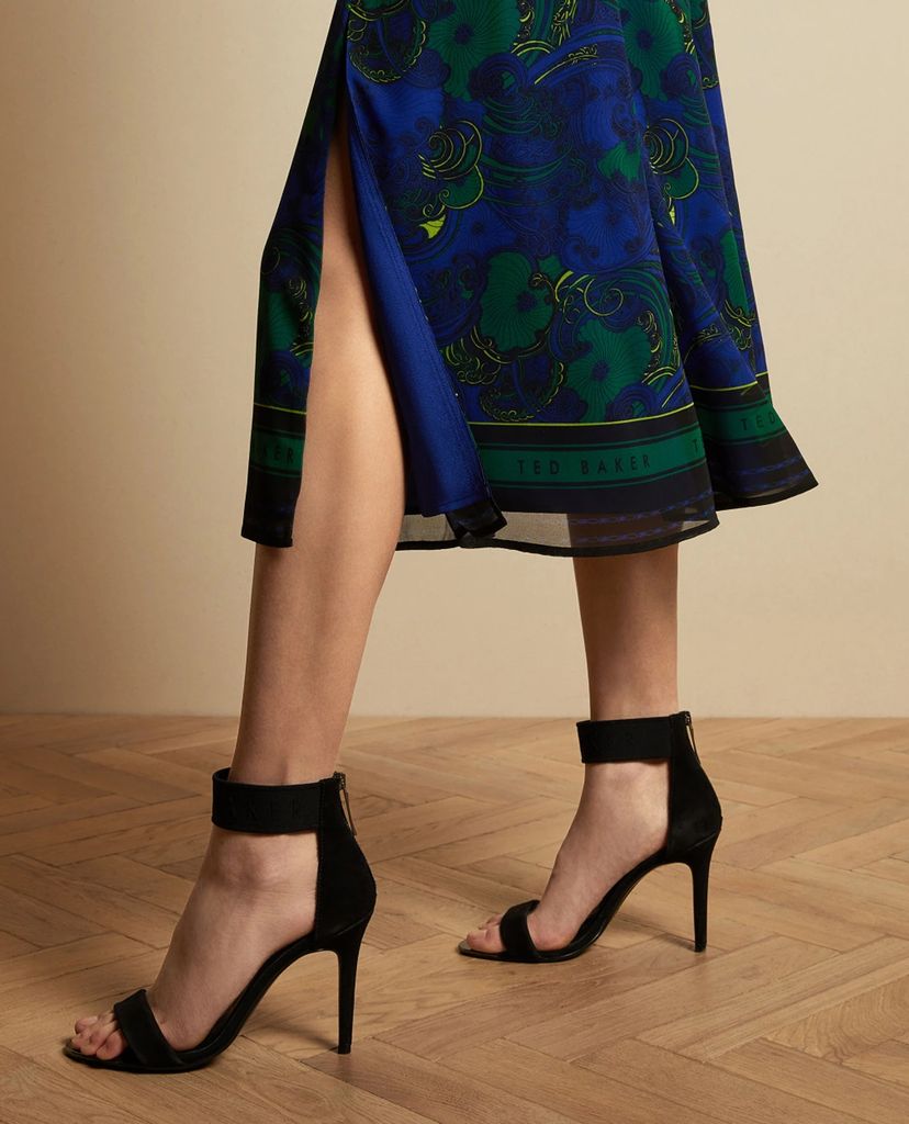 TED BAKER - Đầm midi phối khóa zip Maesie