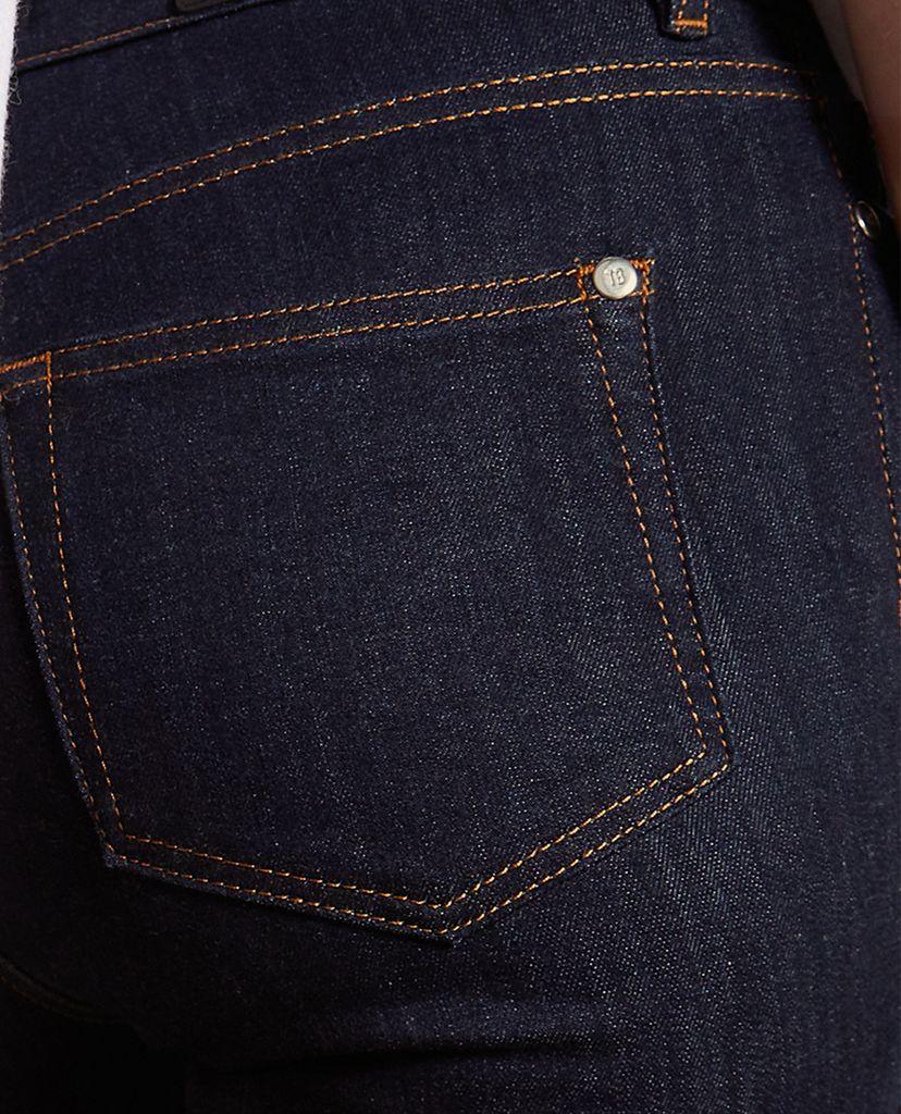 TED BAKER - Quần jeans nữ skinny xoắn gấu Stefah