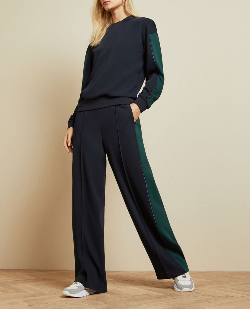 TED BAKER - Quần kiểu nữ ống rộng Clarpa