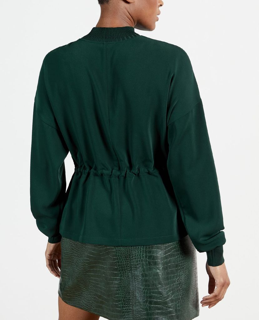 TED BAKER - Áo kiểu nữ tay dài rút dây Biianka