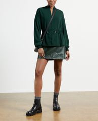 TED BAKER - Áo kiểu nữ tay dài rút dây Biianka
