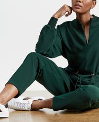 TED BAKER - Áo kiểu nữ tay dài rút dây Biianka