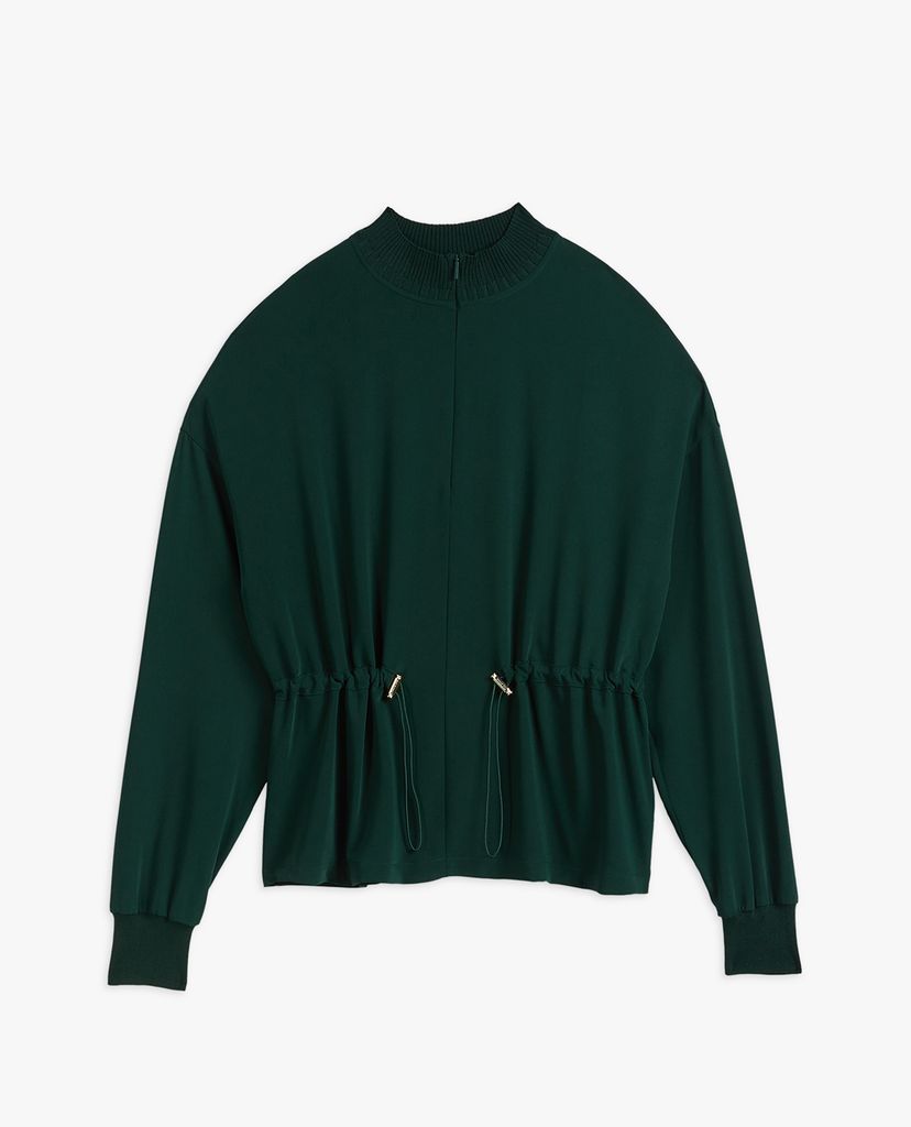 TED BAKER - Áo kiểu nữ tay dài rút dây Biianka