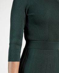 TED BAKER - Đầm midi tay dài cổ trụ High Neck Knitted