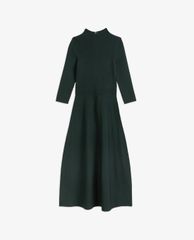 TED BAKER - Đầm midi tay dài cổ trụ High Neck Knitted