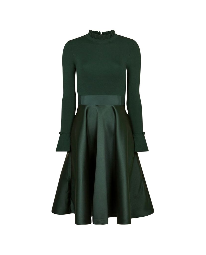 Đầm midi satin Zadi