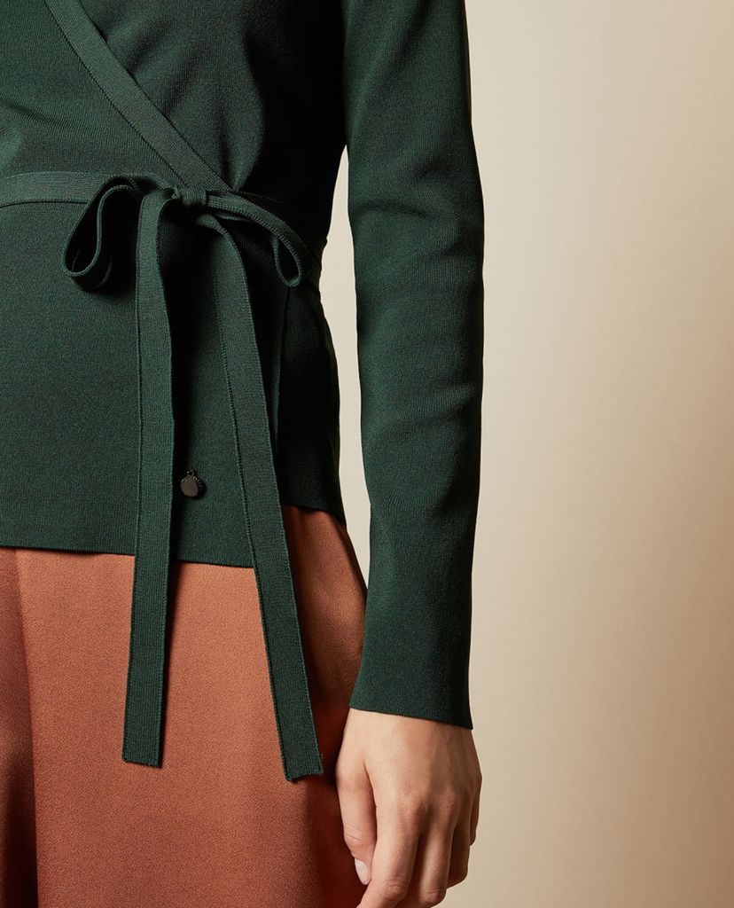 TED BAKER - Áo kiểu nữ cổ V Gworji