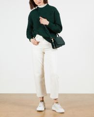 TED BAKER - Áo len nữ cổ tròn tay dài Molliey