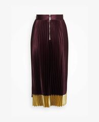 TED BAKER - Chân váy midi xếp li Glaycie