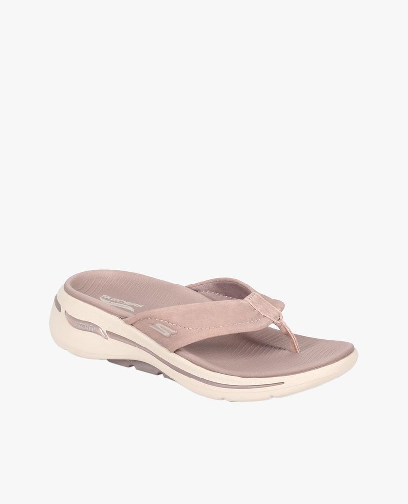 SKECHERS - Dép nữ quai kẹp Go Walk Arch Fit