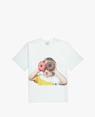 ADLV - Áo thun ngắn tay cổ tròn Baby Face Donuts