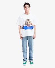 ADLV - Áo thun ngắn tay cổ tròn Baby Face Donuts