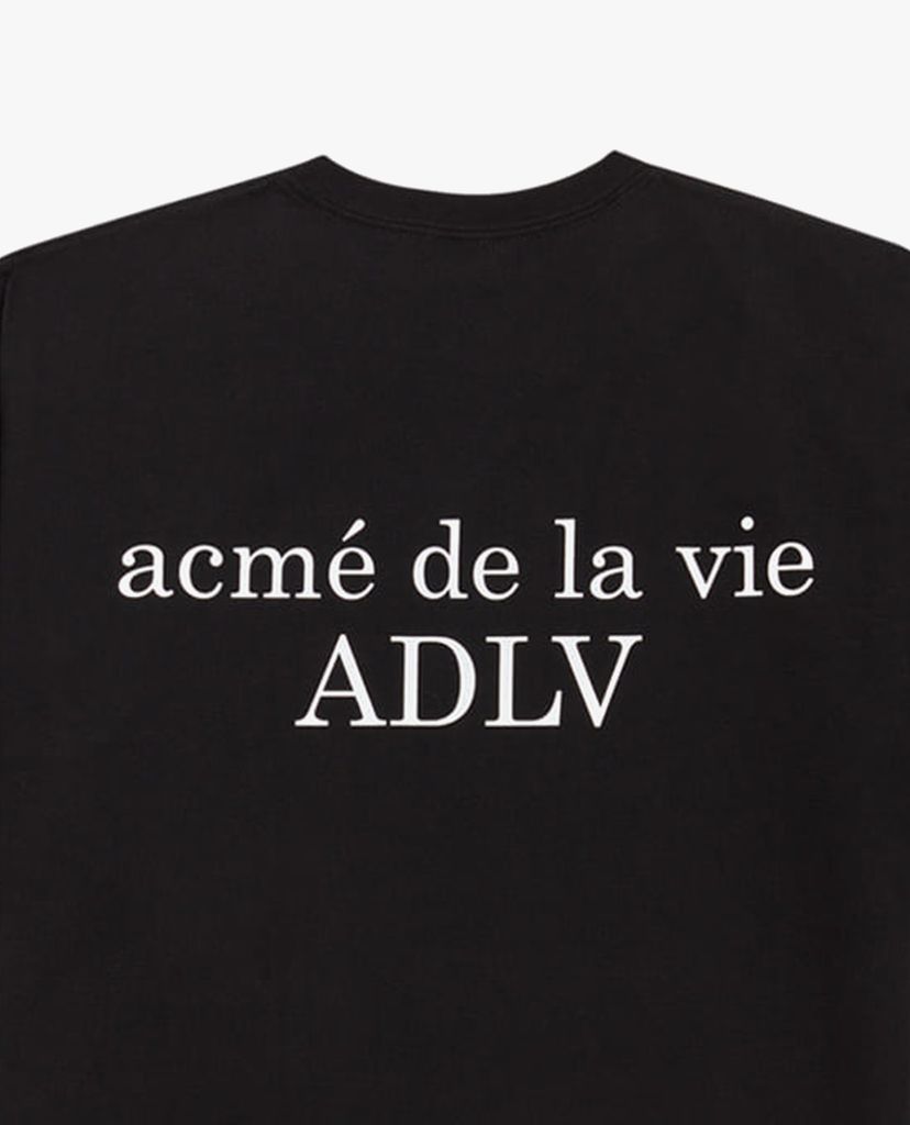 ADLV - Áo thun ngắn tay cổ tròn Baby Face Mini Yawn