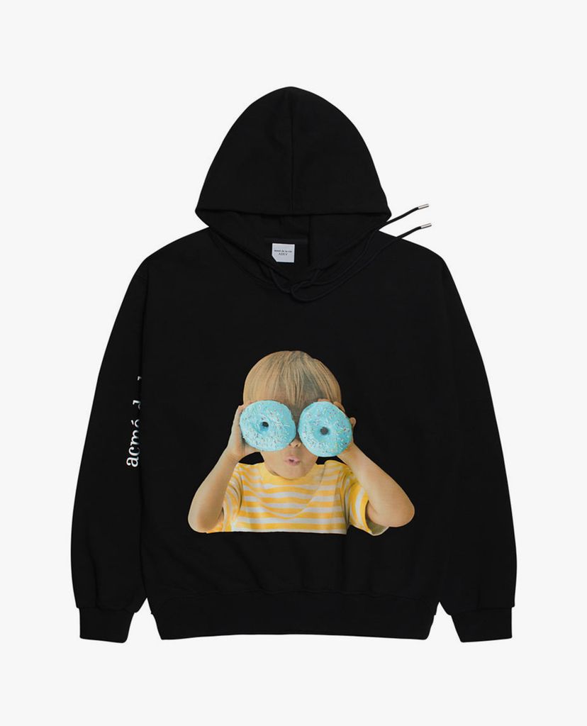 ADLV - Áo hoodie tay dài mũ trùm Baby Face