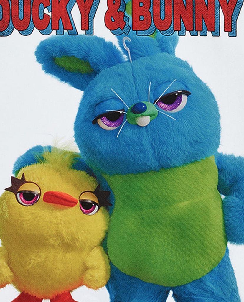 ADLV - Áo hoodie tay dài mũ trùm Ducky & Bunny