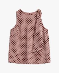 TED BAKER - Áo kiểu nữ sát nách cổ tròn Samant
