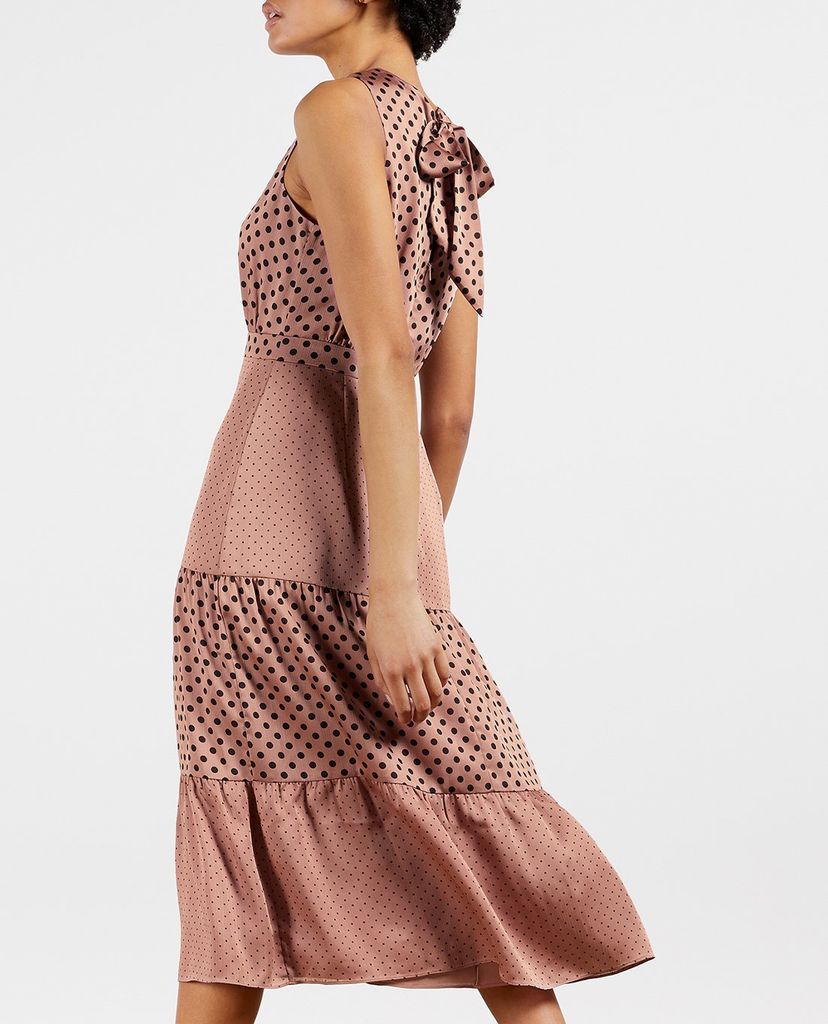 TED BAKER - Đầm midi sát nách cổ tròn Izziie