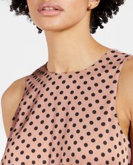TED BAKER - Đầm midi sát nách cổ tròn Izziie