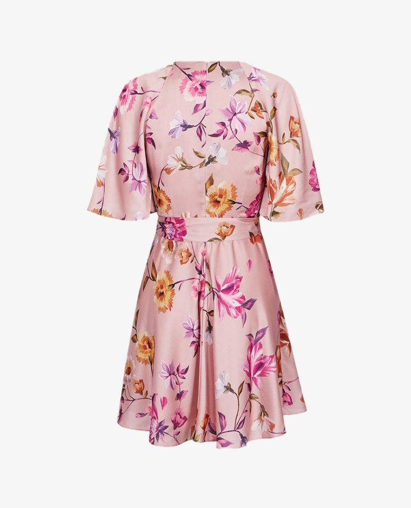 TED BAKER - Đầm mini dáng xòe họa tiết hoa Tonkaa