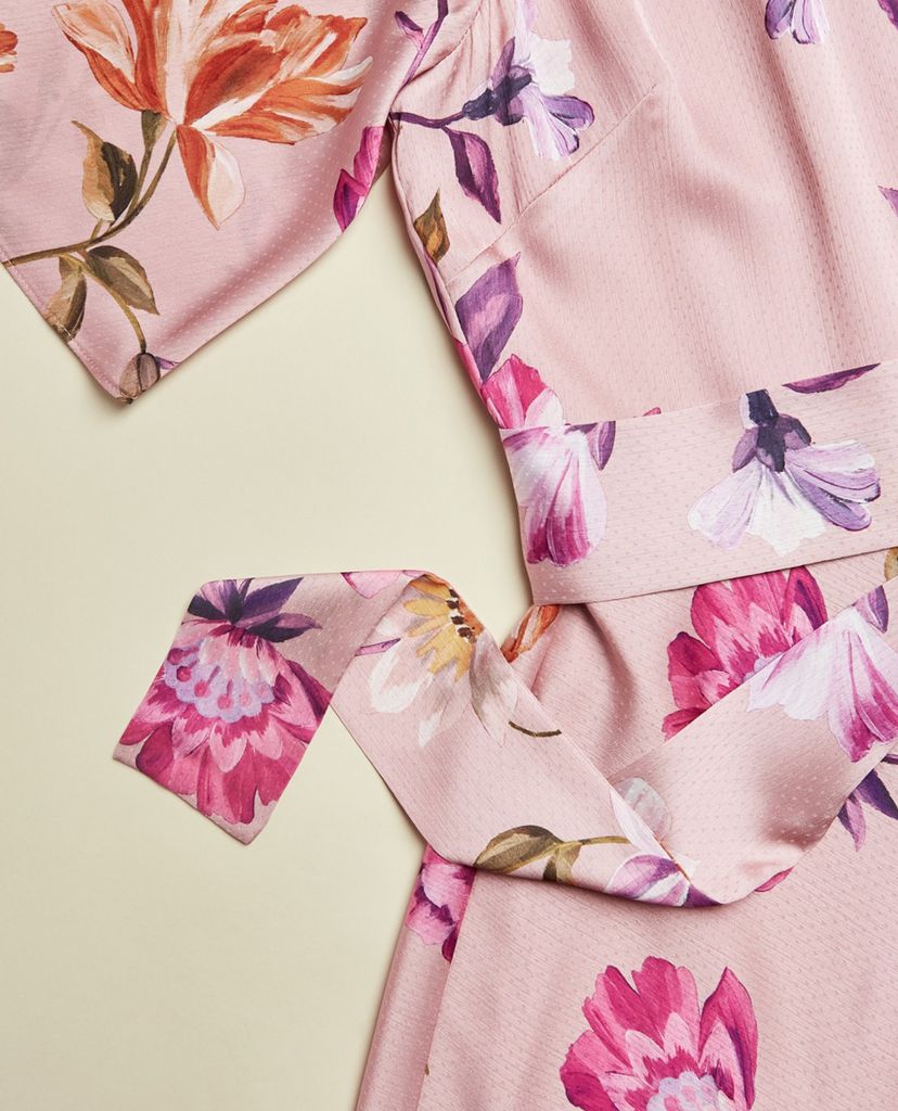 TED BAKER - Đầm mini dáng xòe họa tiết hoa Tonkaa