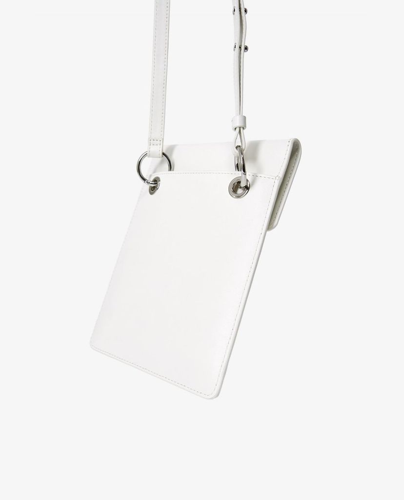 THE KOOPLES - Túi đeo chéo nam chữ nhật Logo